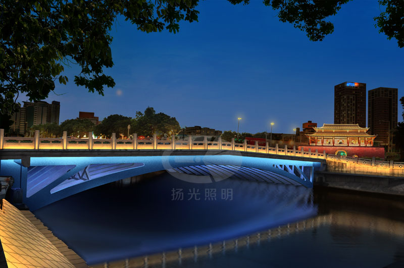 橋梁夜景亮化設計 橋梁夜景亮化設計