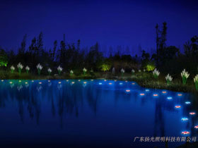 南通陳氏花園夜景設計