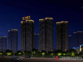 聯華國際：東莞皇馬酈宮夜景照明